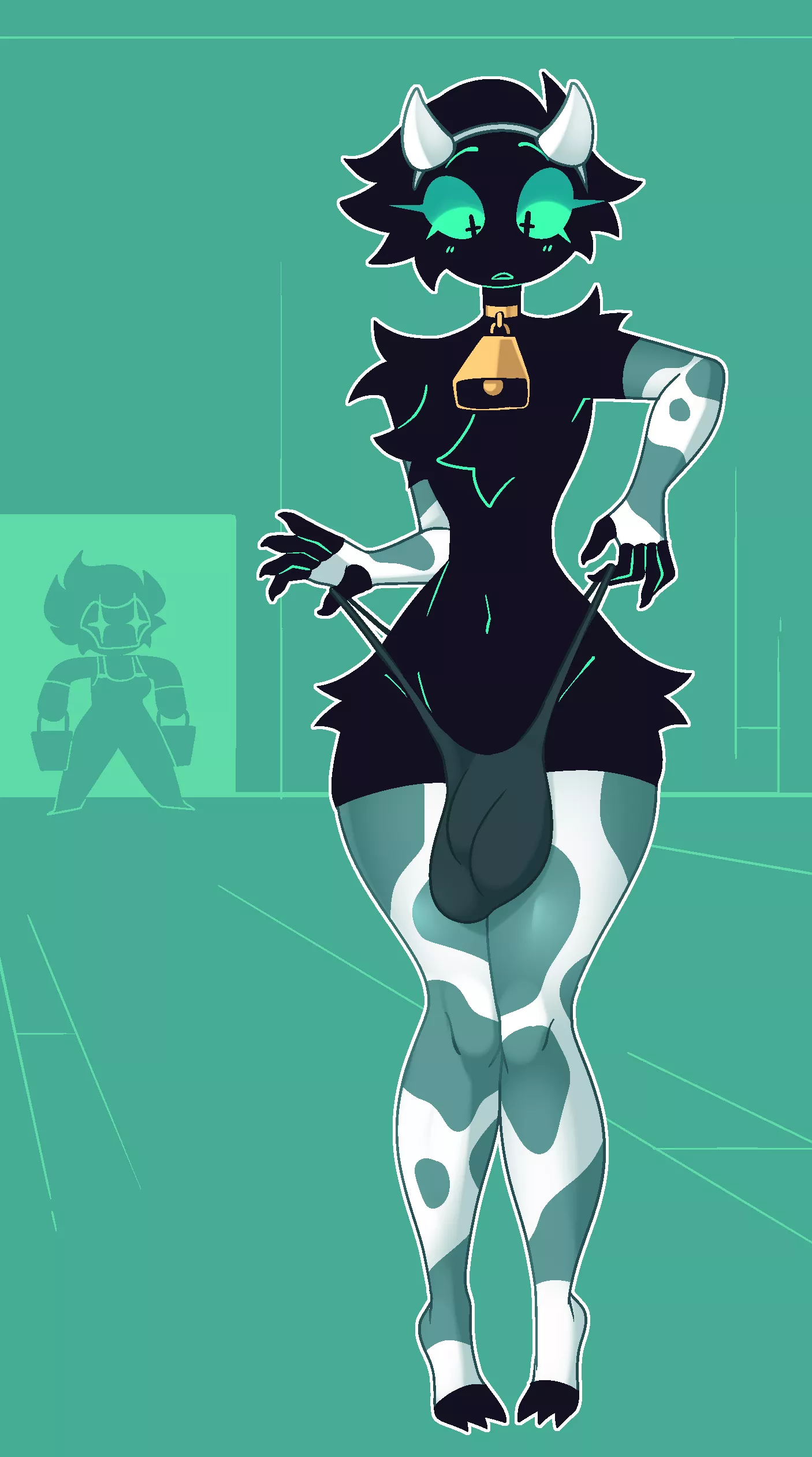 What a weird looking udder... (Welwraith)