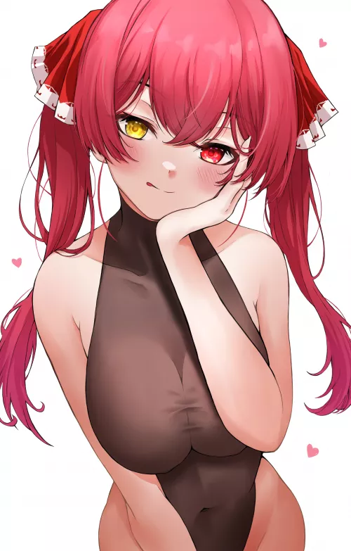 What are waiting for? Move it aside and put it in~ [Marine, Hololive]