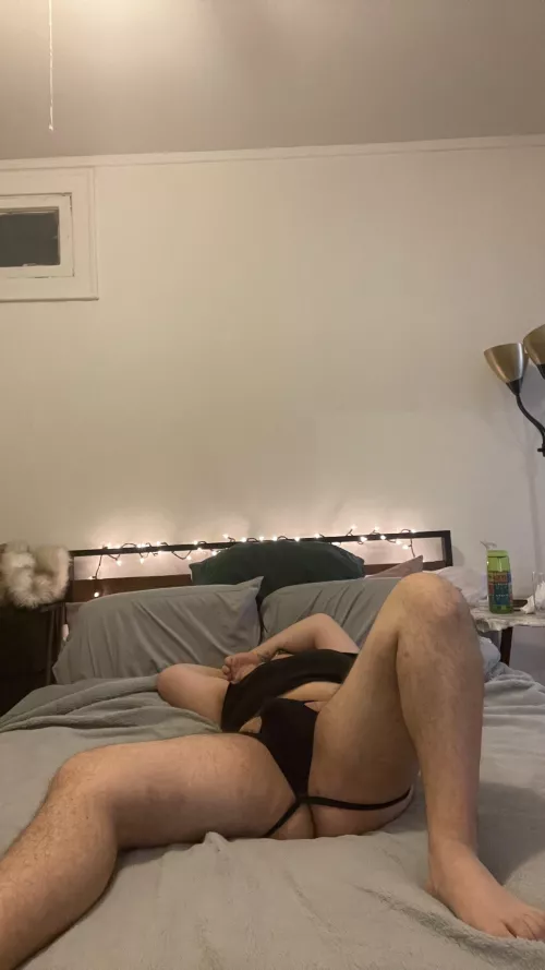 What are you doing if you walk in on me like this?