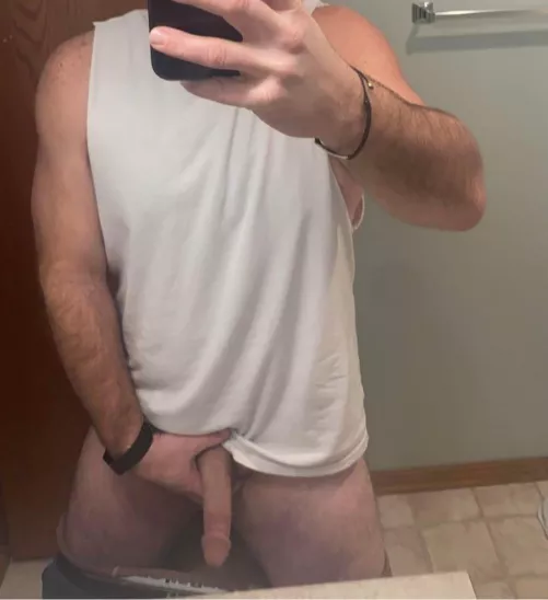 What are you thinking? Maybe I’ll add a pic of it hard later!