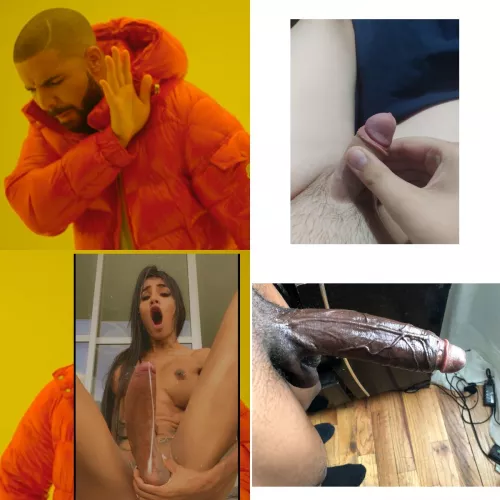 What can I say? I'm a size queen 😋