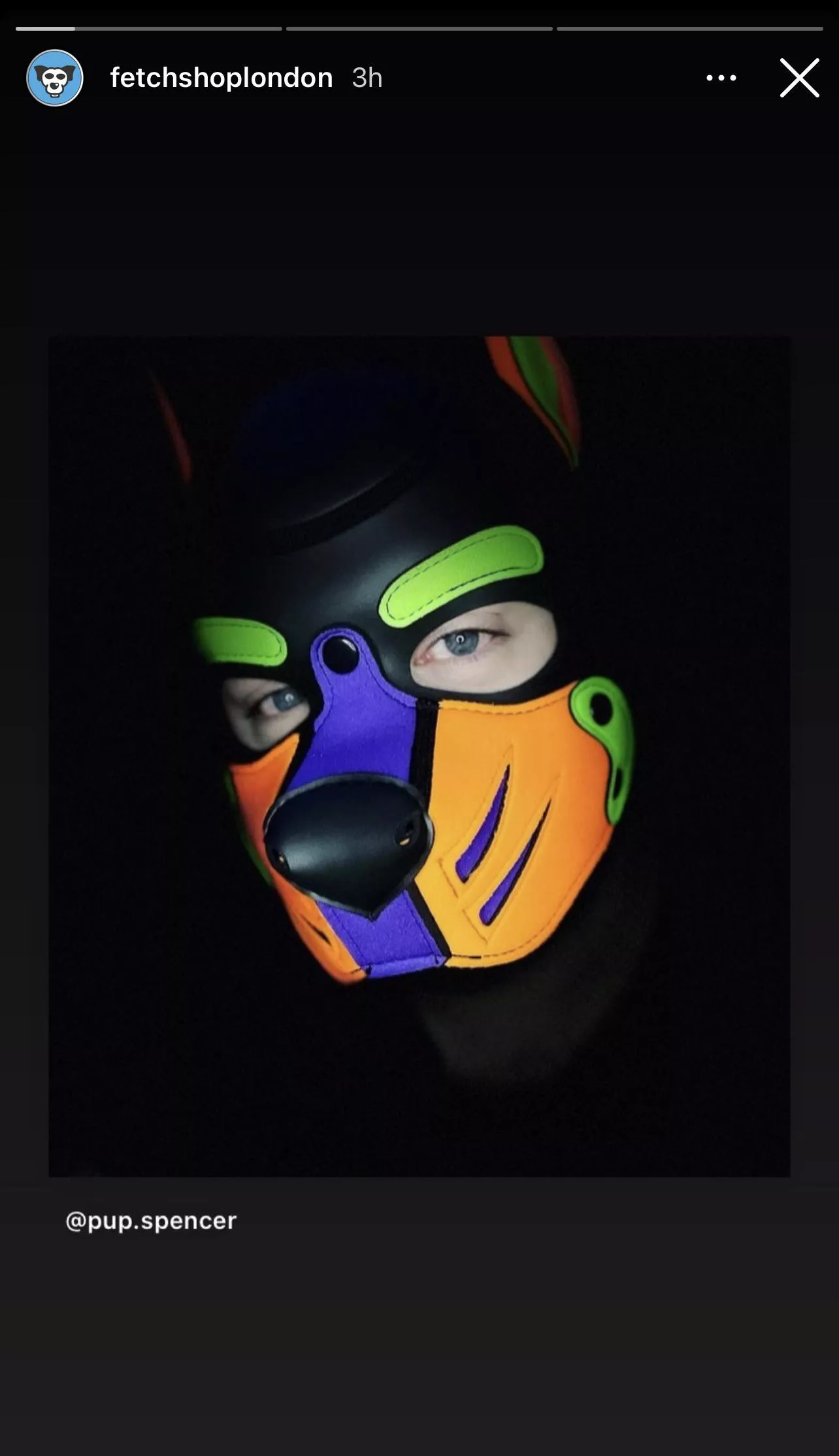 What colour are your eyes? Woof!