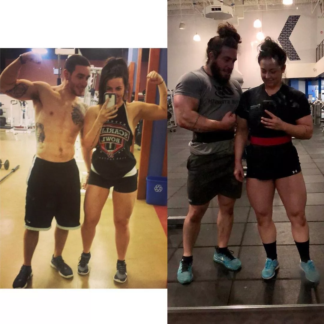 What do they say about couples that lift together? (@ashhentrekin and @dje_15) What do they say about couples that lift together? (@ashhentrekin and @dje_15)