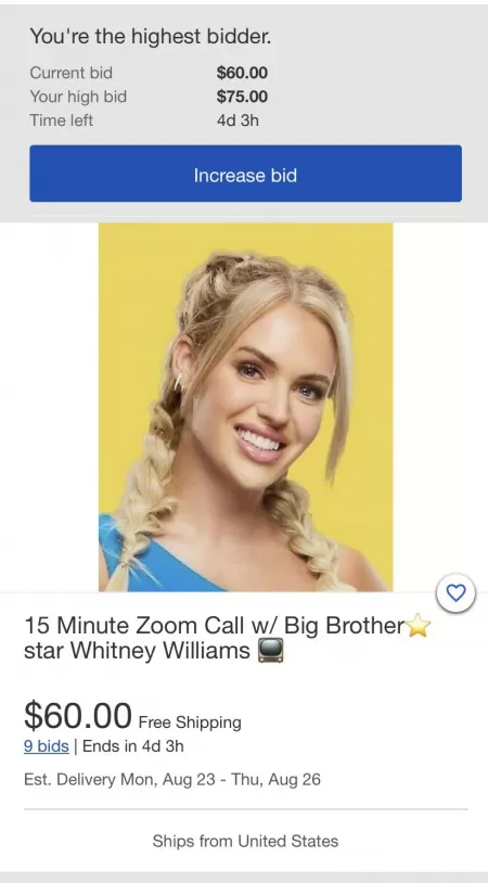 What do we want to ask her?? What do we want to ask her??