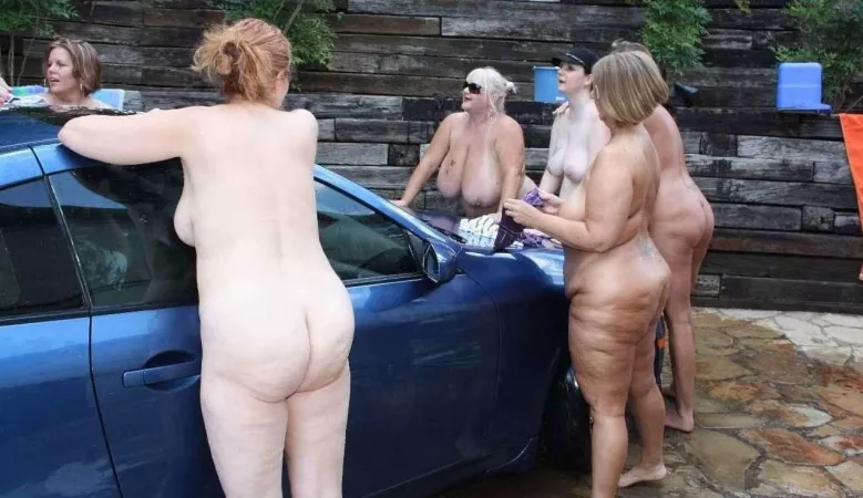 What do you call a group of BBW nudists? Gaggle? Bevy? Crash? Fever?