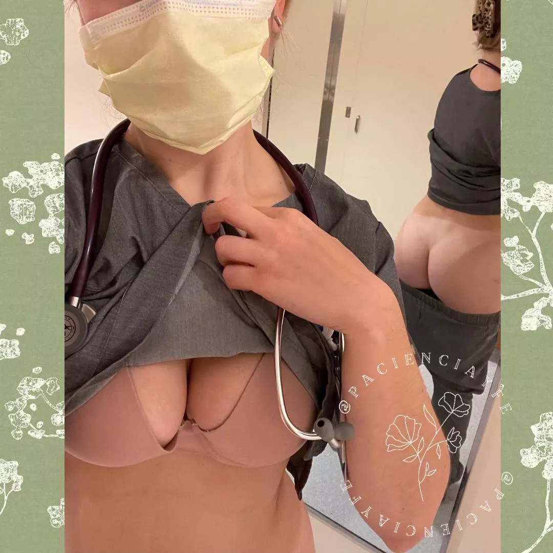 What do you like better? The front view or the back view? 😘🩺