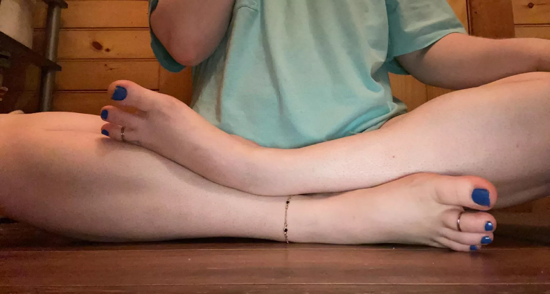 What do you think about my blue toes?💙 What do you think about my blue toes?💙