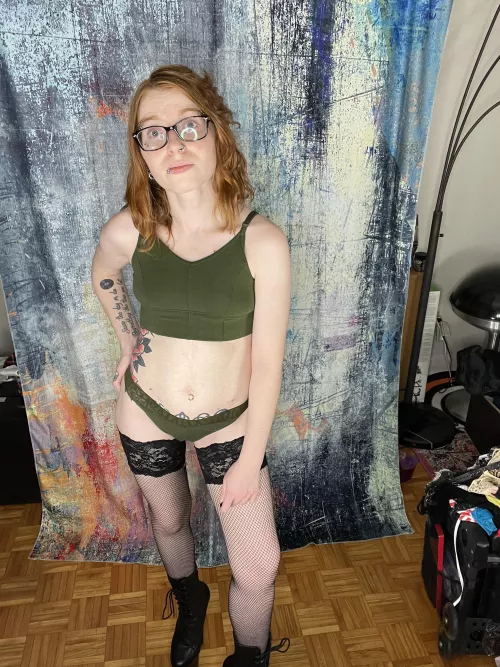 What do you think of my fishnets?