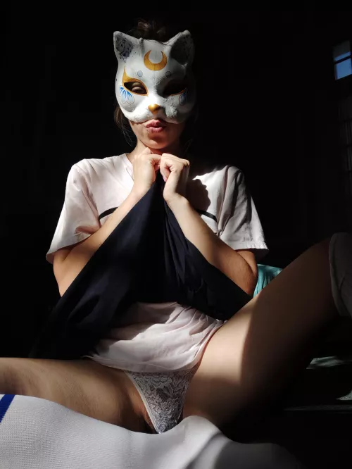 What do you think of my kabuki mask?