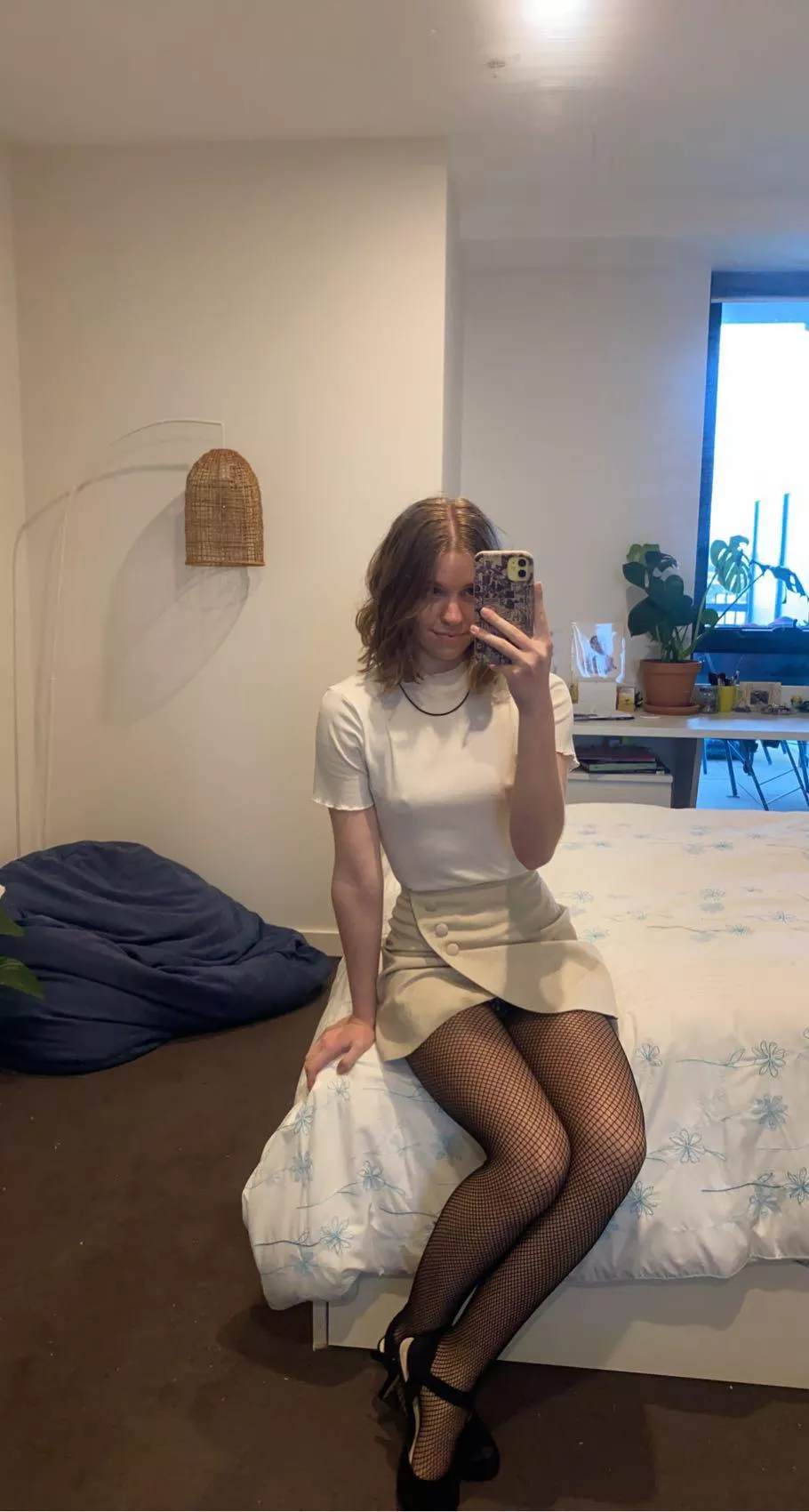 what do you think of my legs in these fishnets? good enough to rip a hole in? π what do you think of my legs in these fishnets? good enough to rip a hole in? π