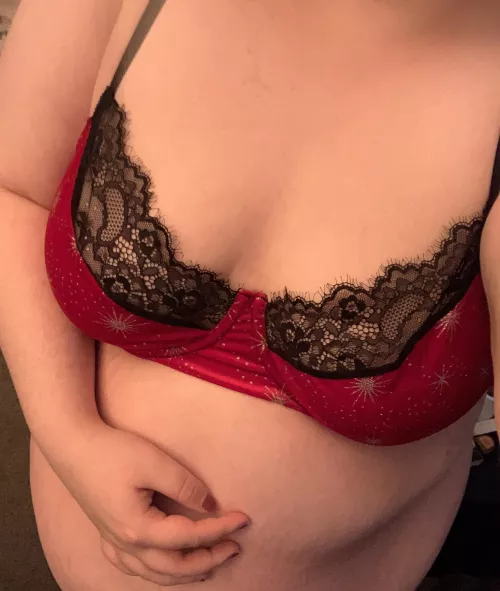 What do you think of my new bra? Should I wear red more often? π