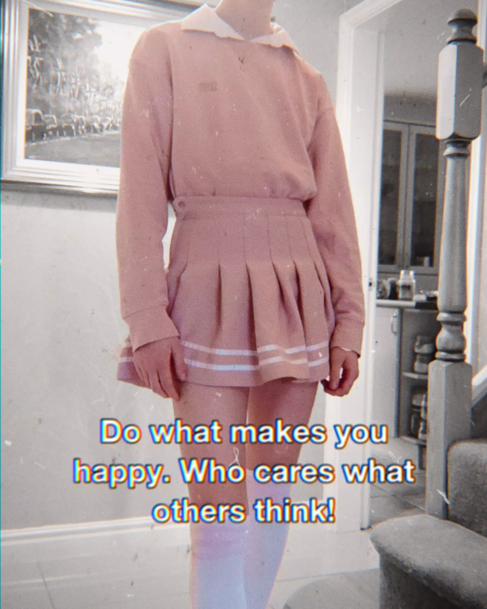 What do you think of my pink fit?