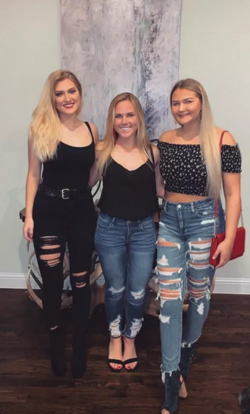 What do you think of these blondes What do you think of these blondes