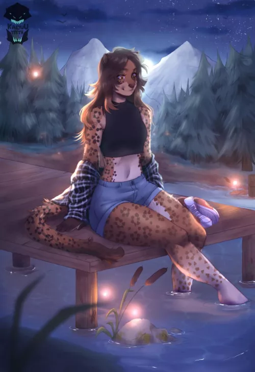 What is the best thing about a visit to the lake?