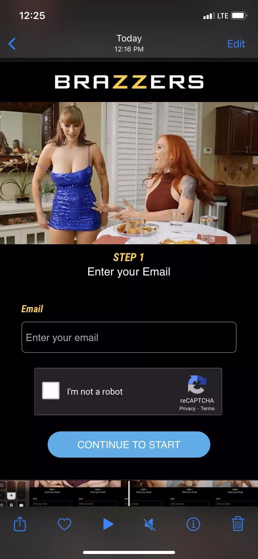 What is this scene from the braziers add?