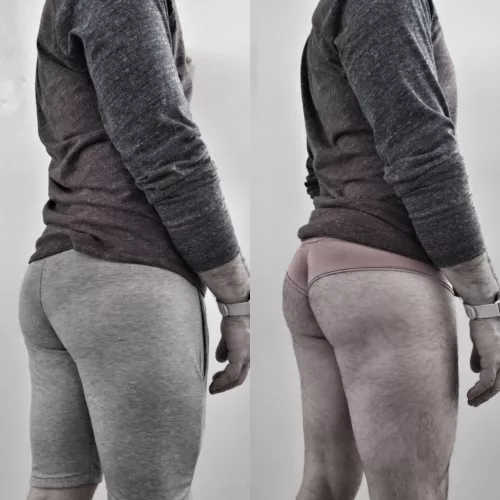 What is under those shorts?