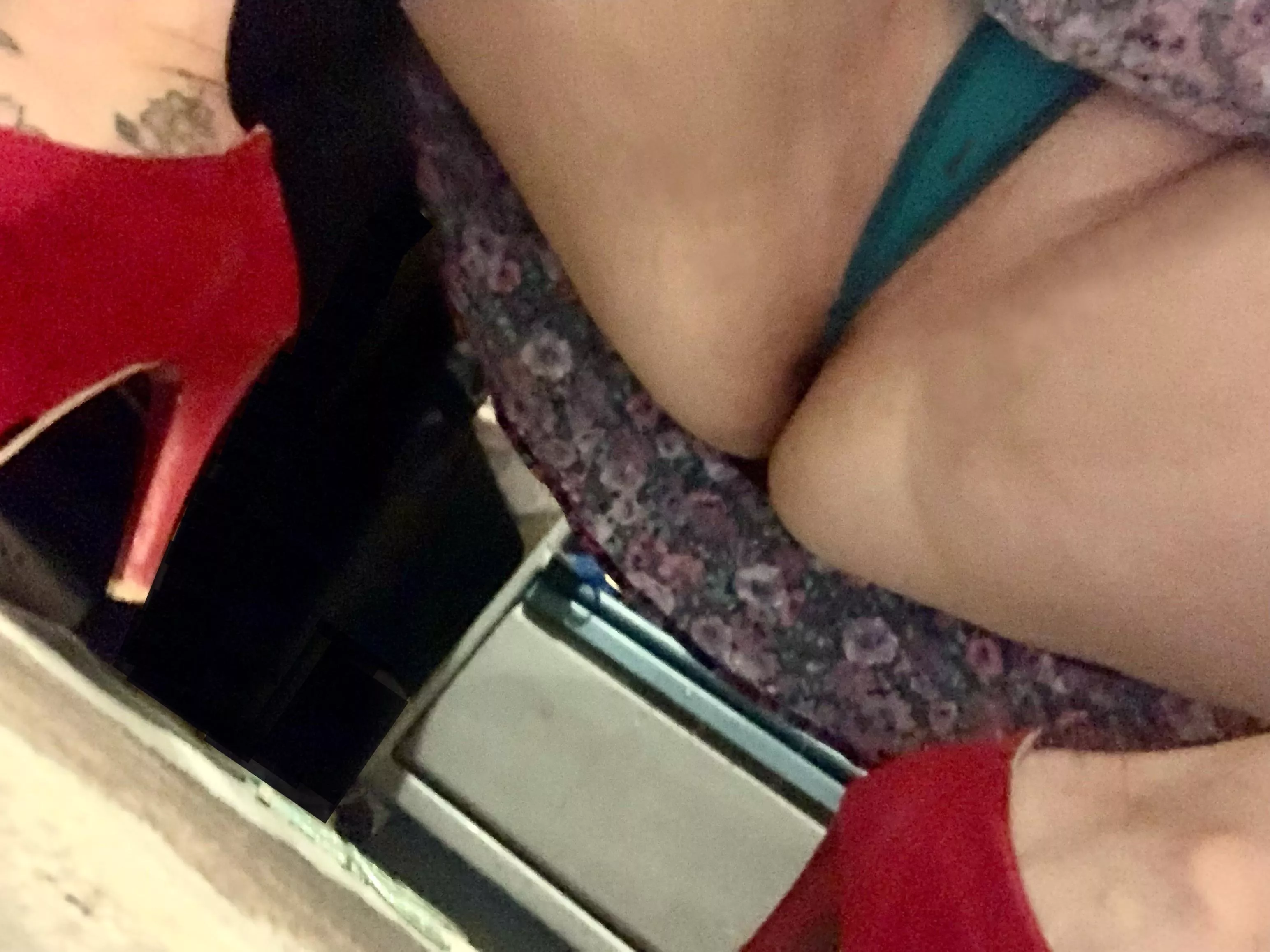 What it looks like when I squat in this sundress! What it looks like when I squat in this sundress!