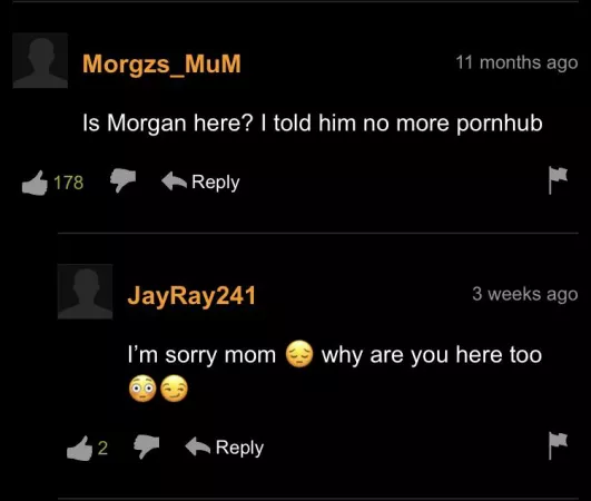 What Morgan’s mom doing