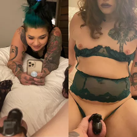 What she seeโs, vs what I see. ๐. Follow me through my transition and feminization journey ๐ What she seeโs, vs what I see. ๐. Follow me through my transition and feminization journey ๐