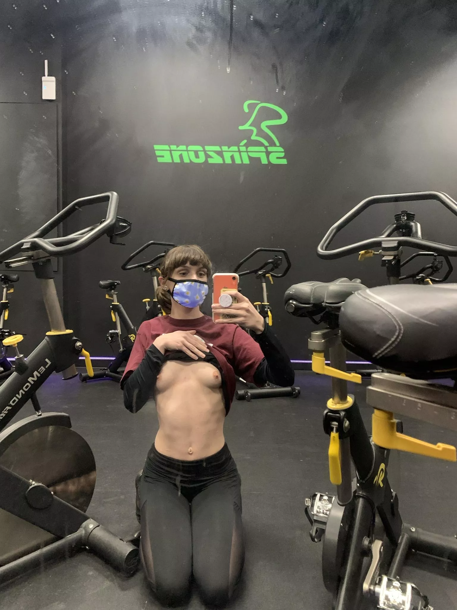 what the slutty goth at the front desk gets up to b4 she locks up 🥺