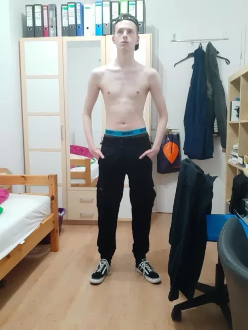 What u do when u see me like this in my room [18]