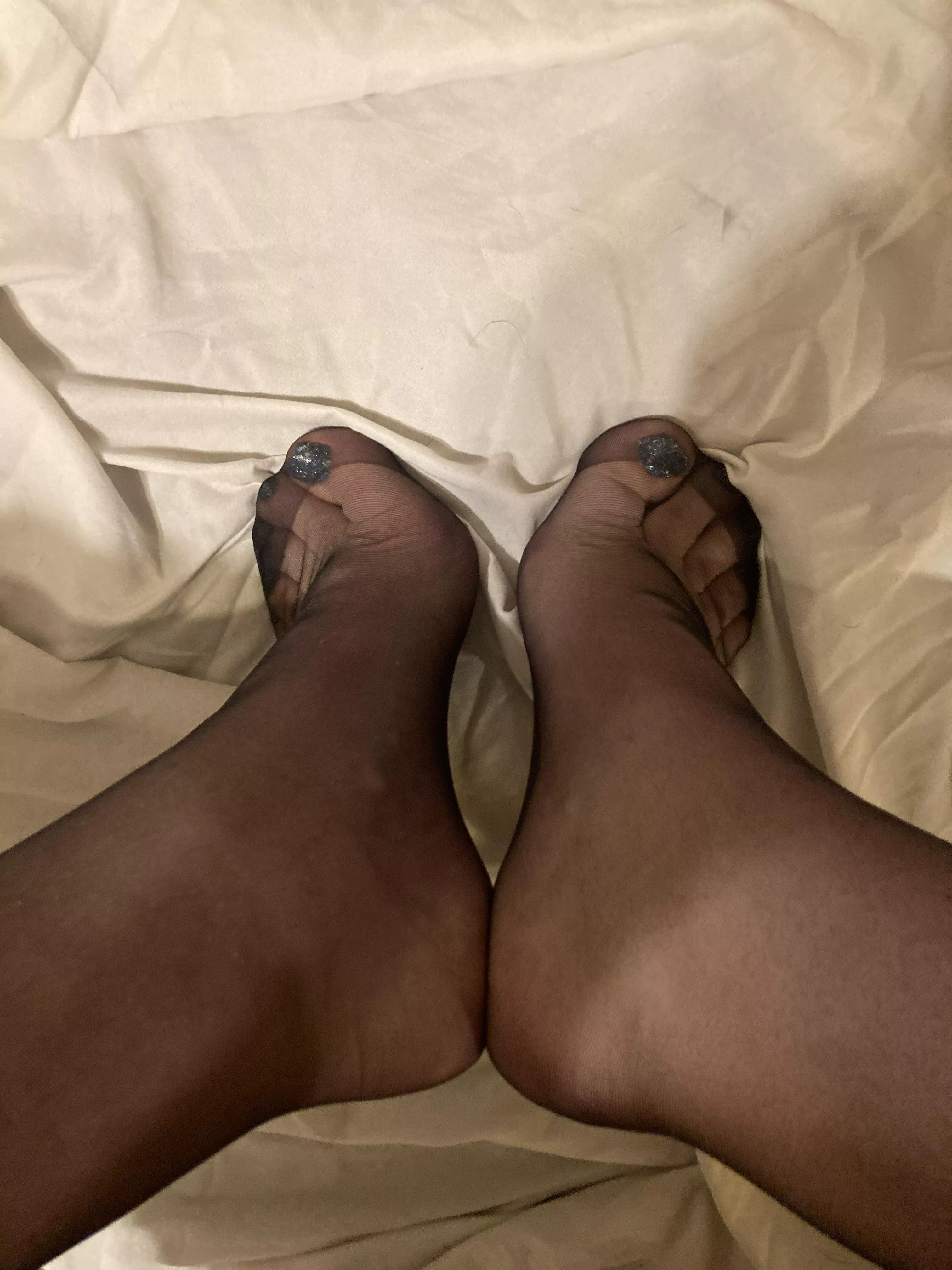 What would you do do if my stocking feet were in your hands?