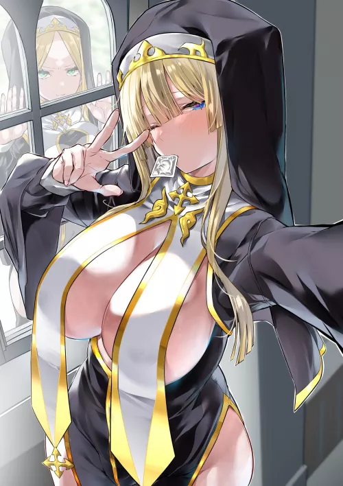 What would you do if a nun send you this picture
