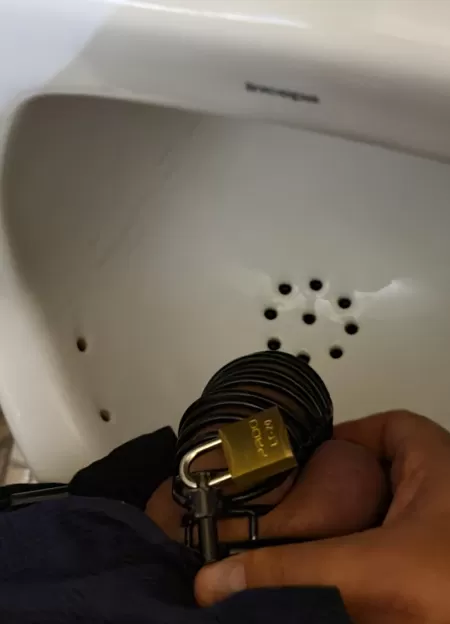 What would you do if you looked to the side and you saw me like that in a urinal? What would you do if you looked to the side and you saw me like that in a urinal?