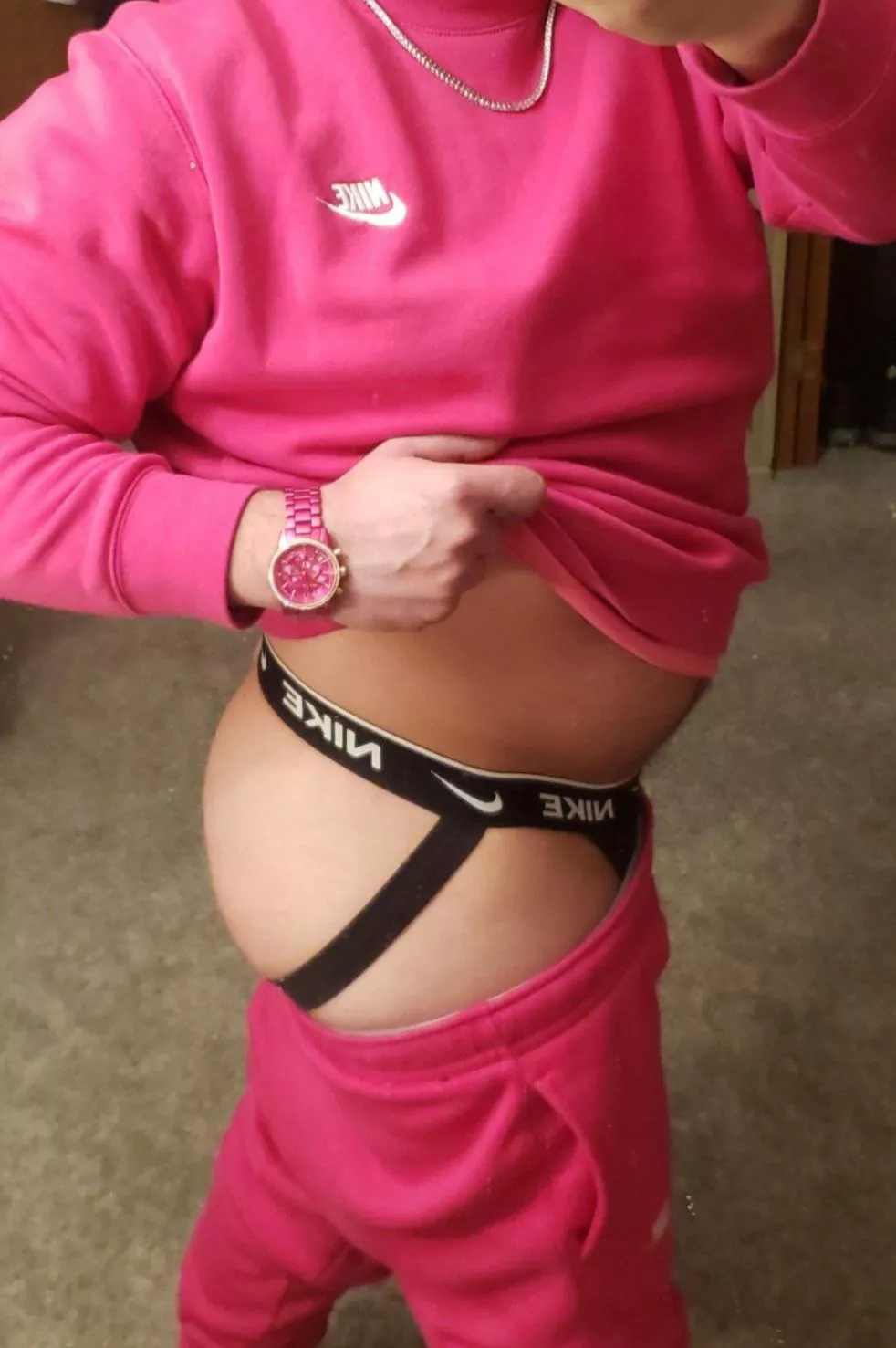 What would you do if you saw me walking around the locker room with my pants down? ?