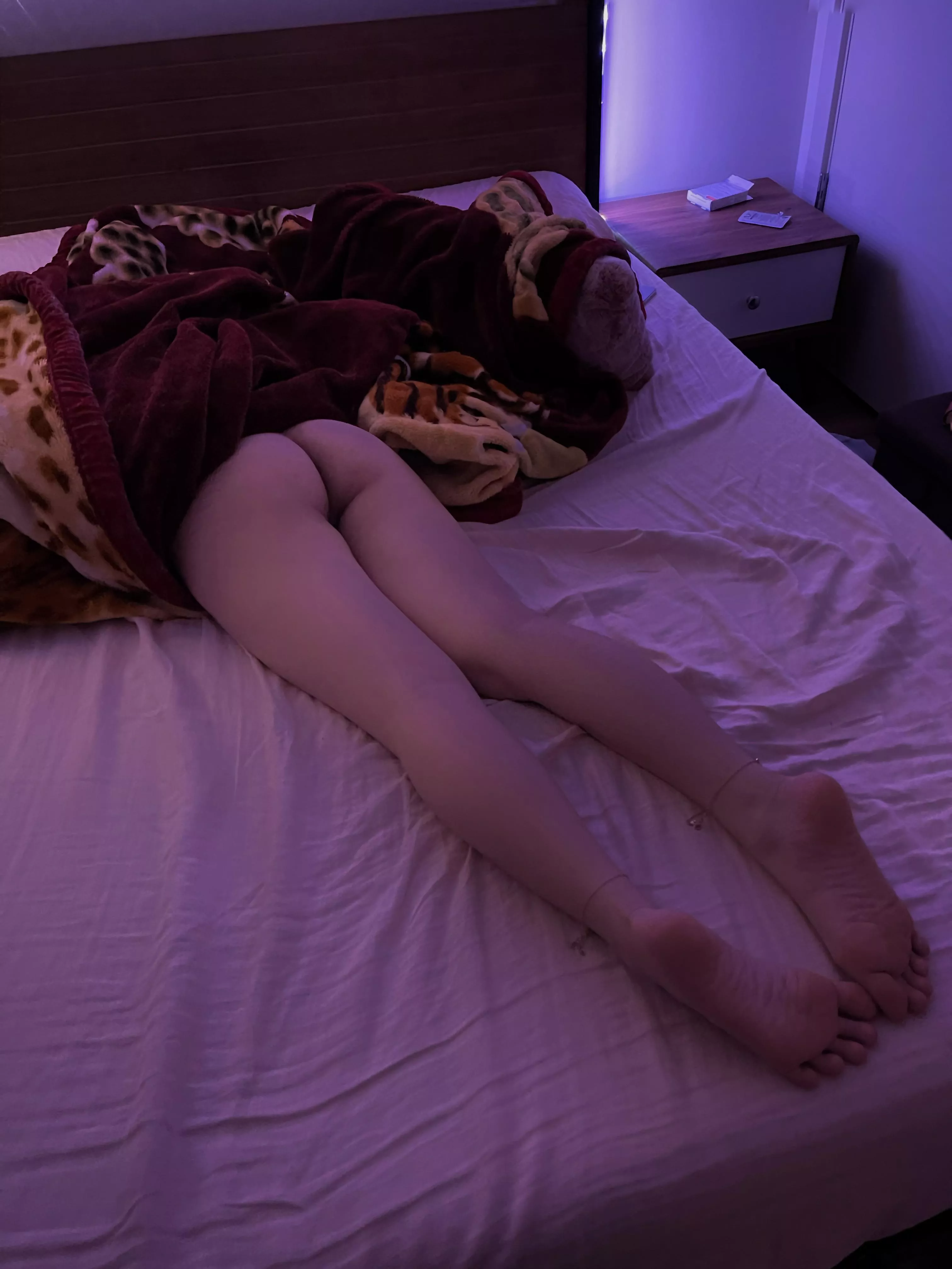 What’d you do if you found me like this? 👅