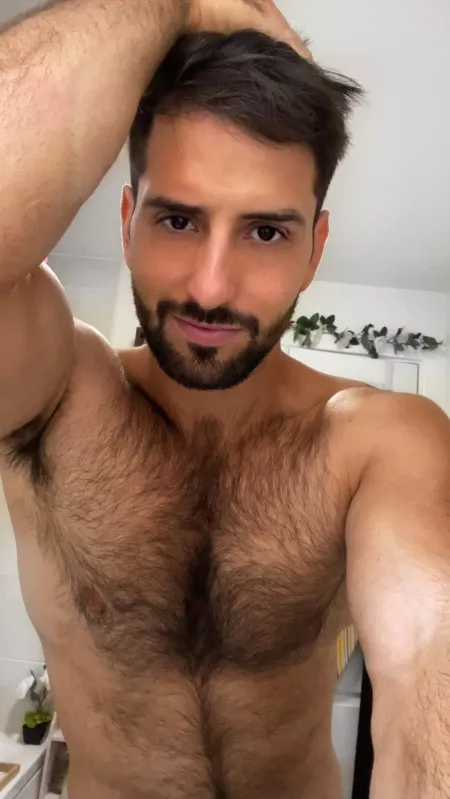 Whatโs for breakfast? A 6ft hairy Sicilian man. Good morning.