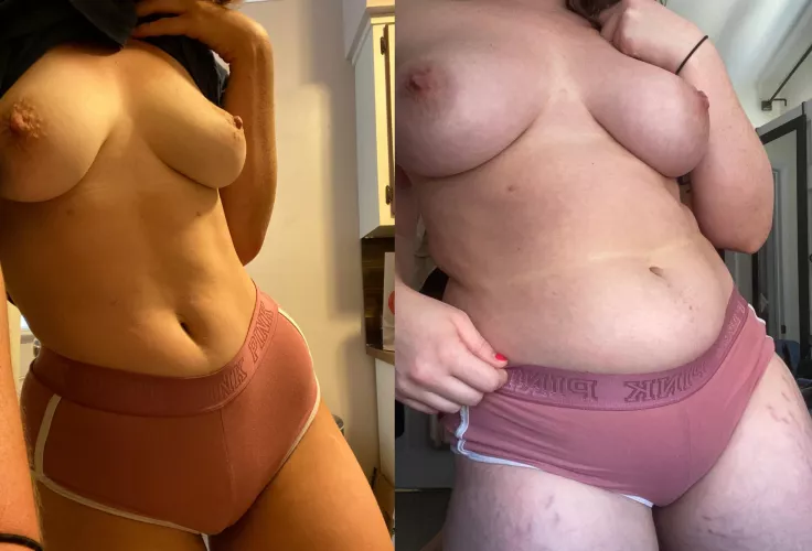 What's stretched more, the waistband or my stretch marks?