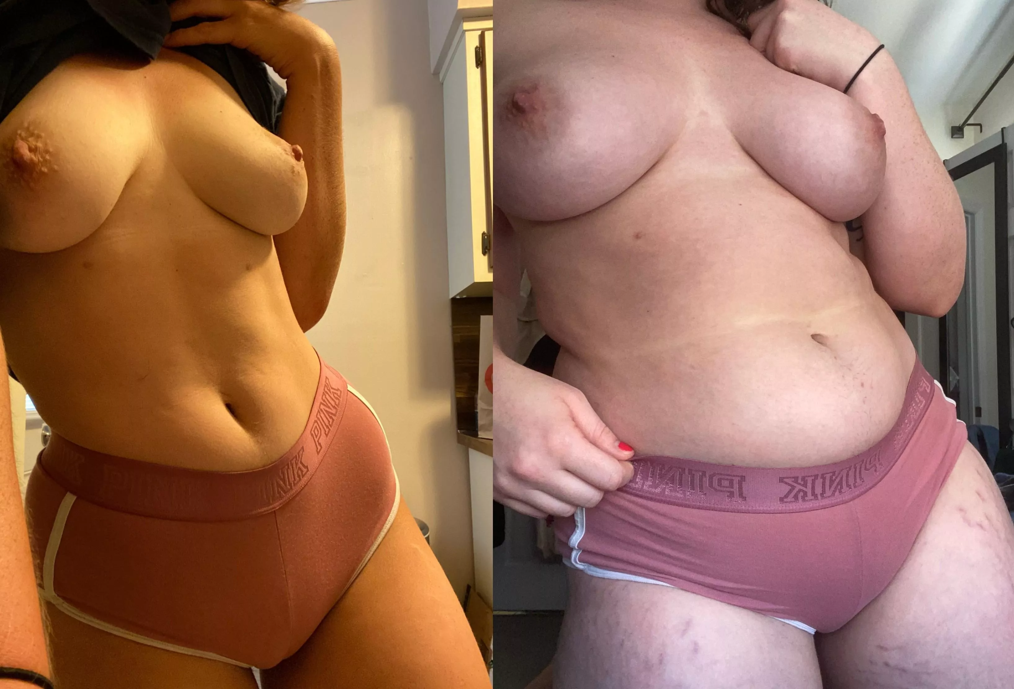 What's stretched more, the waistband or my stretch marks?