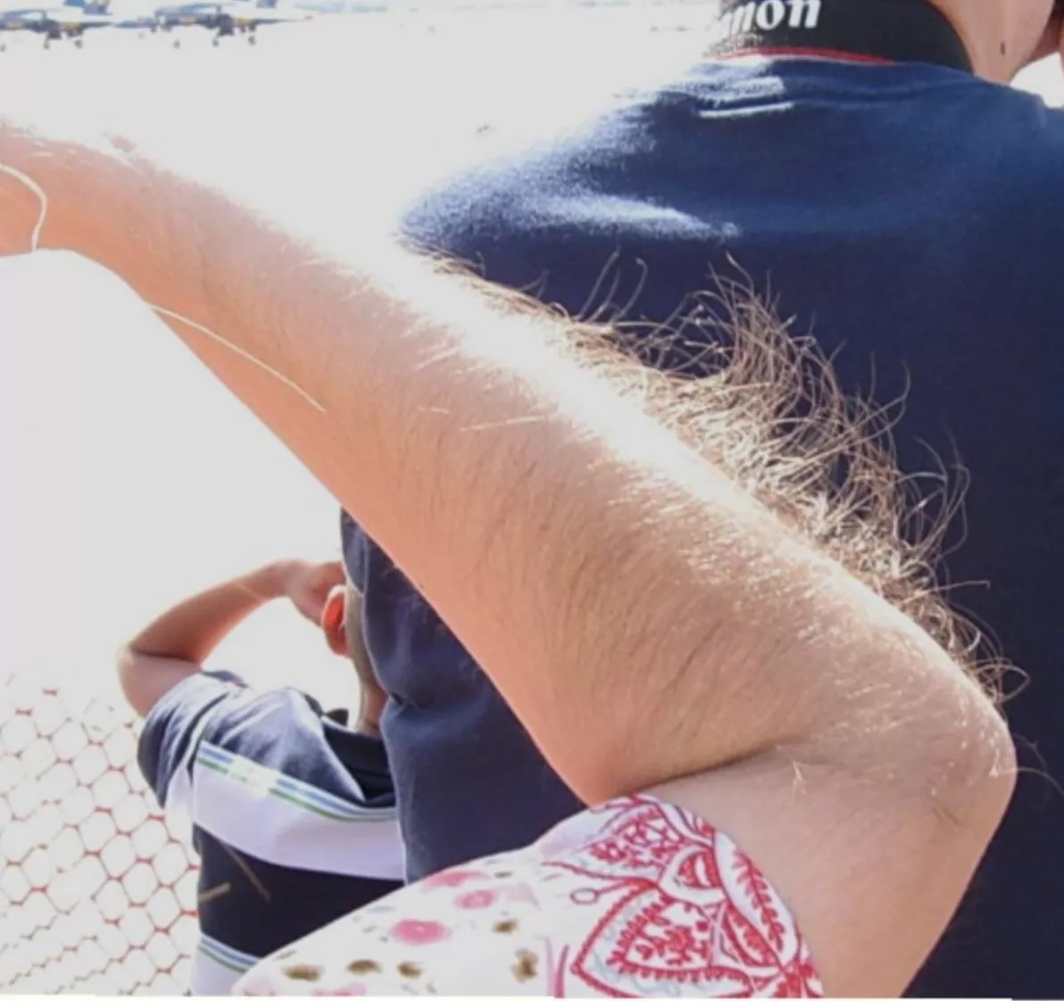 When arm hair is as long as head hair ๐
 When arm hair is as long as head hair ๐