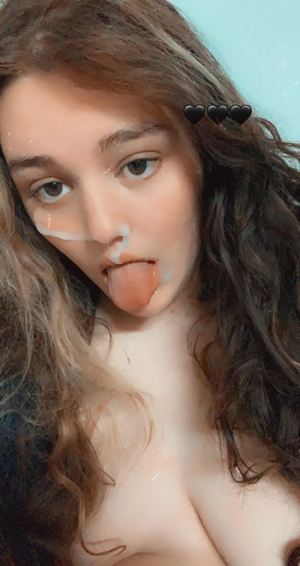 when daddy makes a perfect line across your nose xo