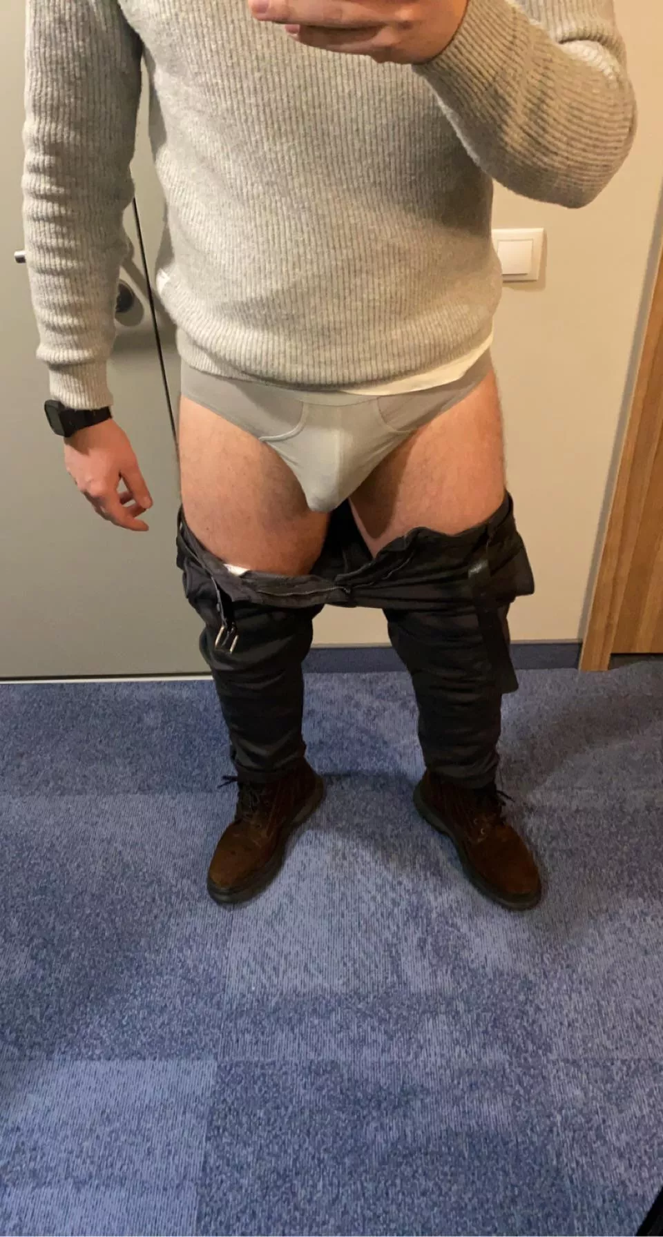 When get horny at work