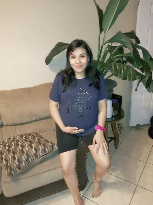 When I was pregnant with my first ๐