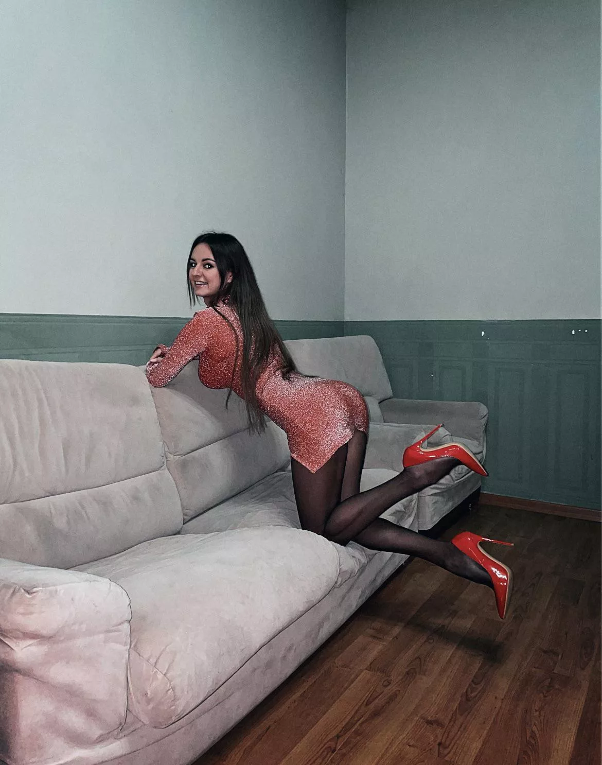 When I’m in dengerous mood, I’m wearing red heels