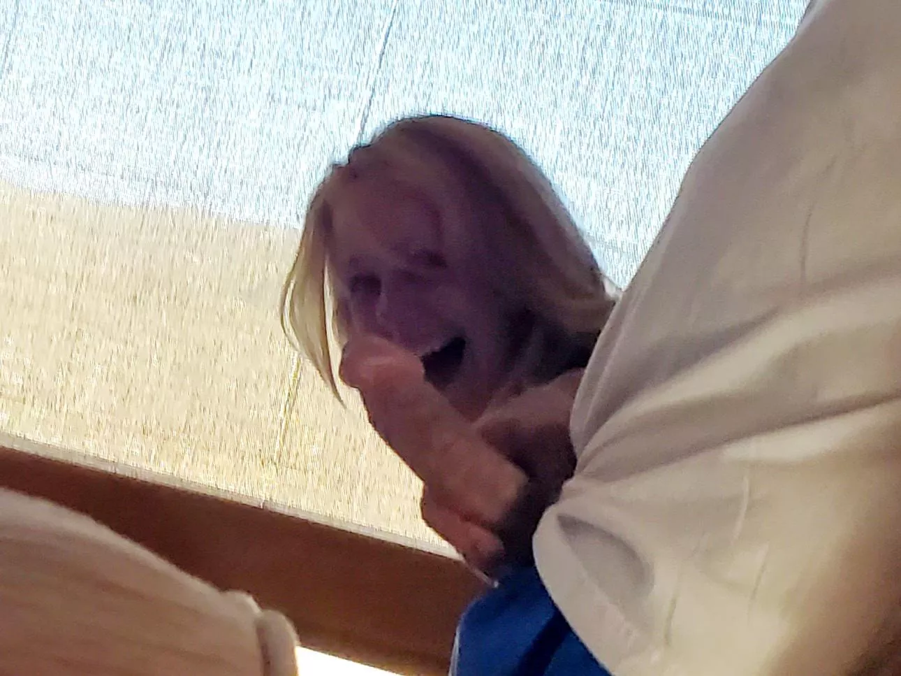 When my friend photobombs a DP.