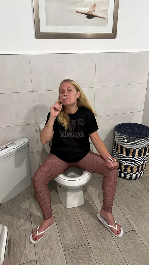 When smoking is banned, you do what you have to π