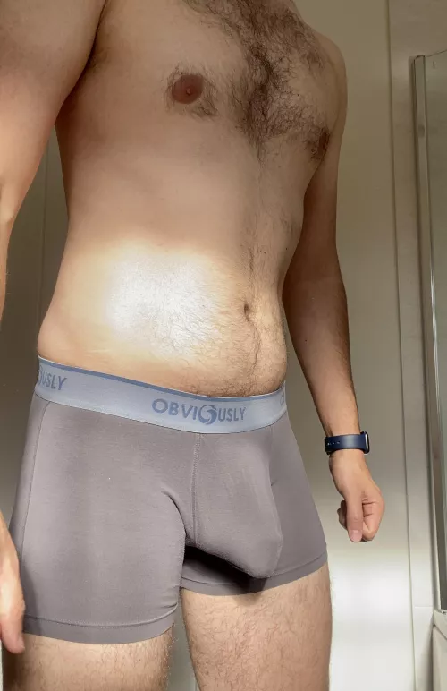 When the light perfectly shines on your bulge