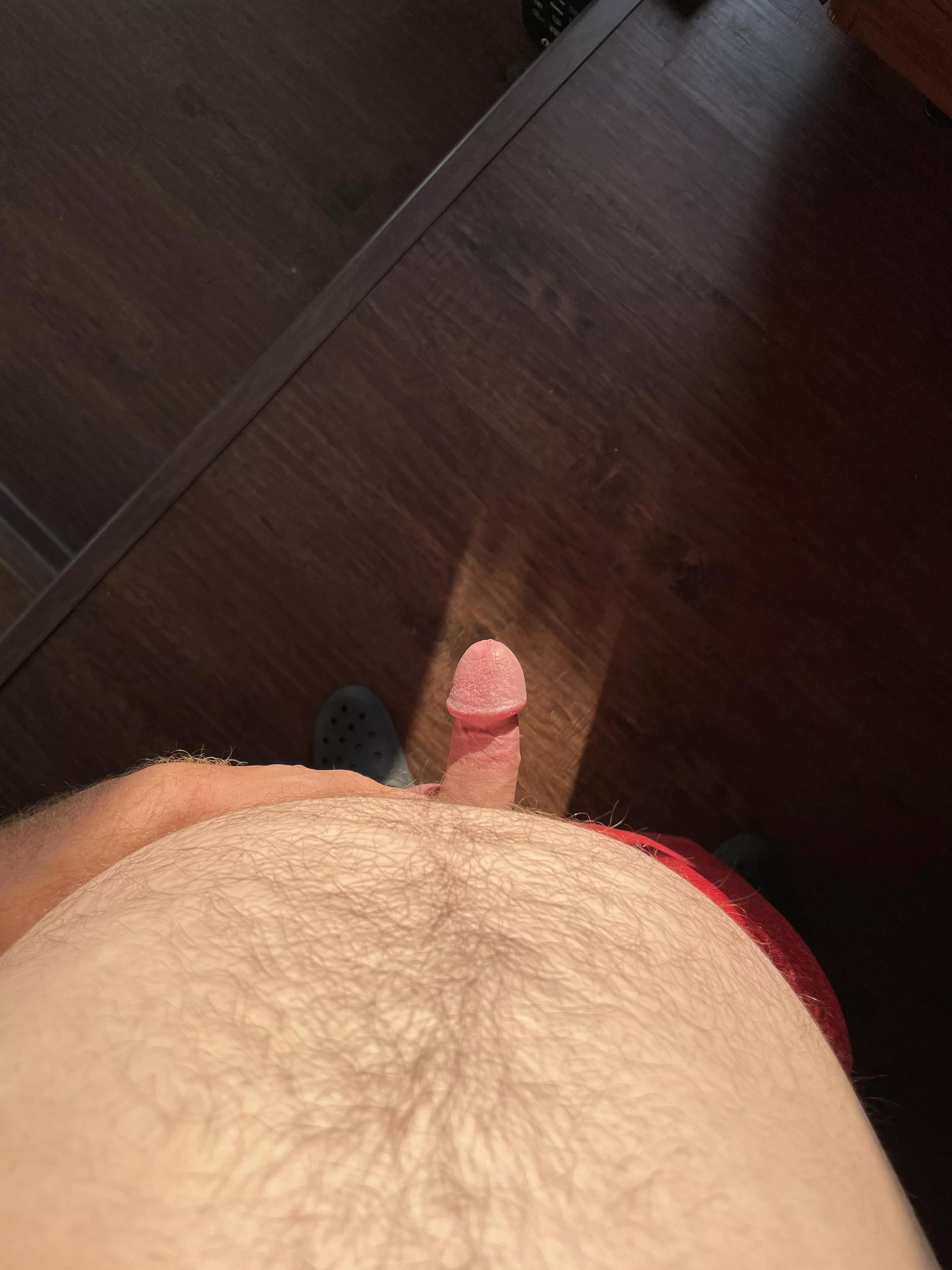 When the sun hits you just right first thing in the morning.