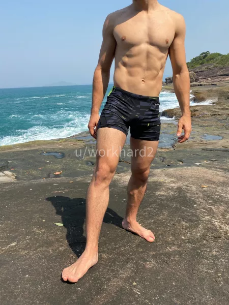 When the water is too cold we swim on reddit π