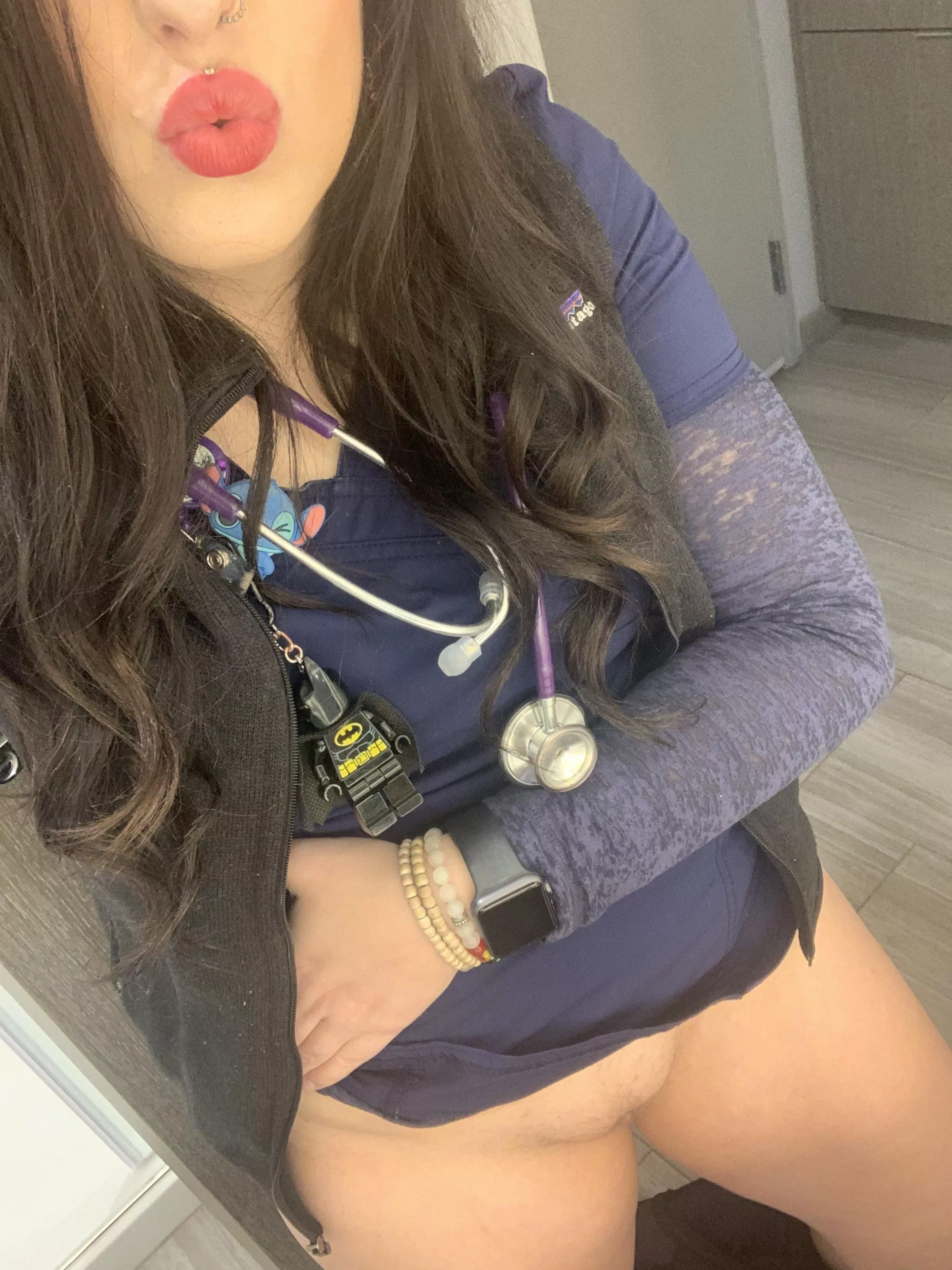 When you are a nurse, but a brat too ??