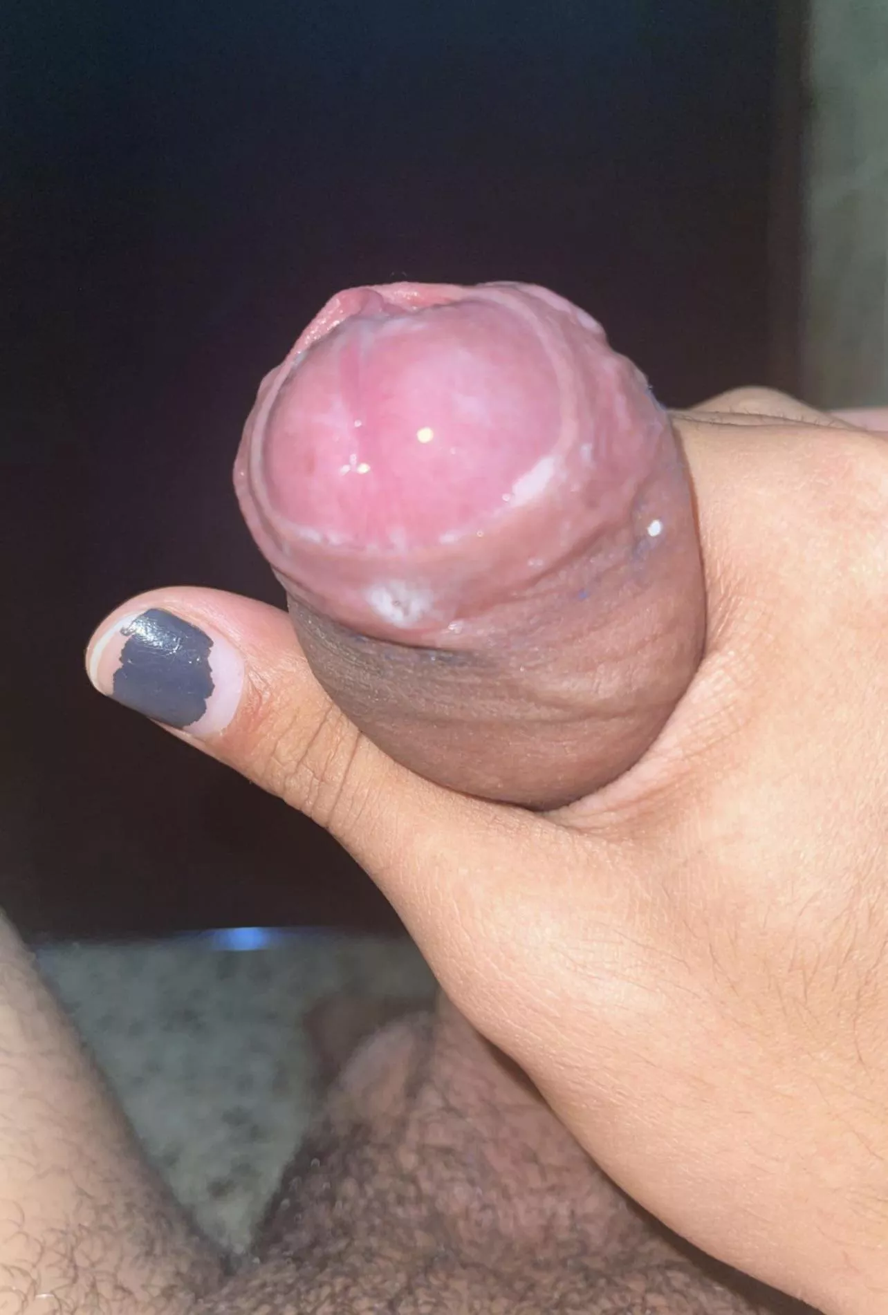 Big nude cock without face