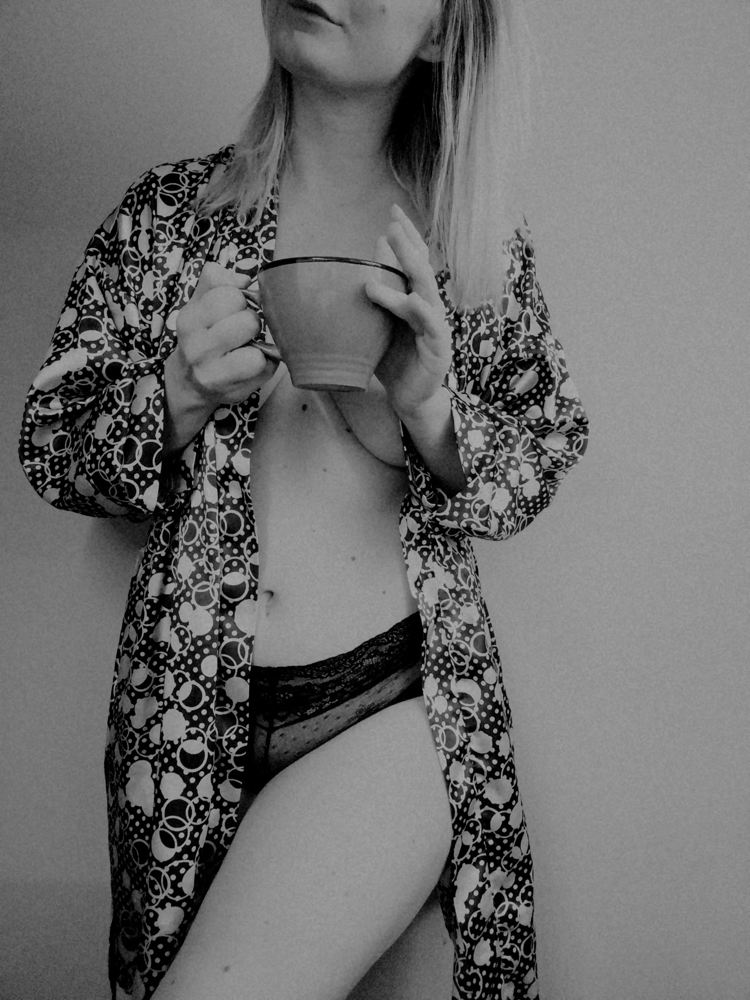 When you have your morning coffee and you realize you can rest your mind at least for 5 minutes. Felt great.