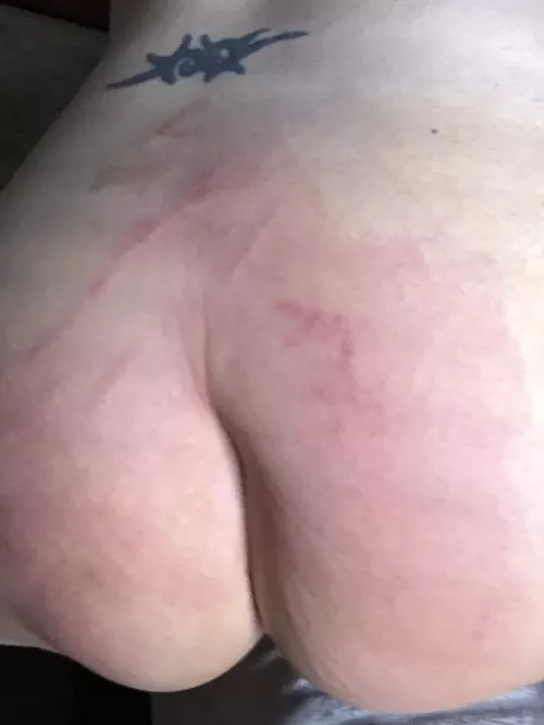 When you lay out spanking tool options on bed and he picks the riding crop ....