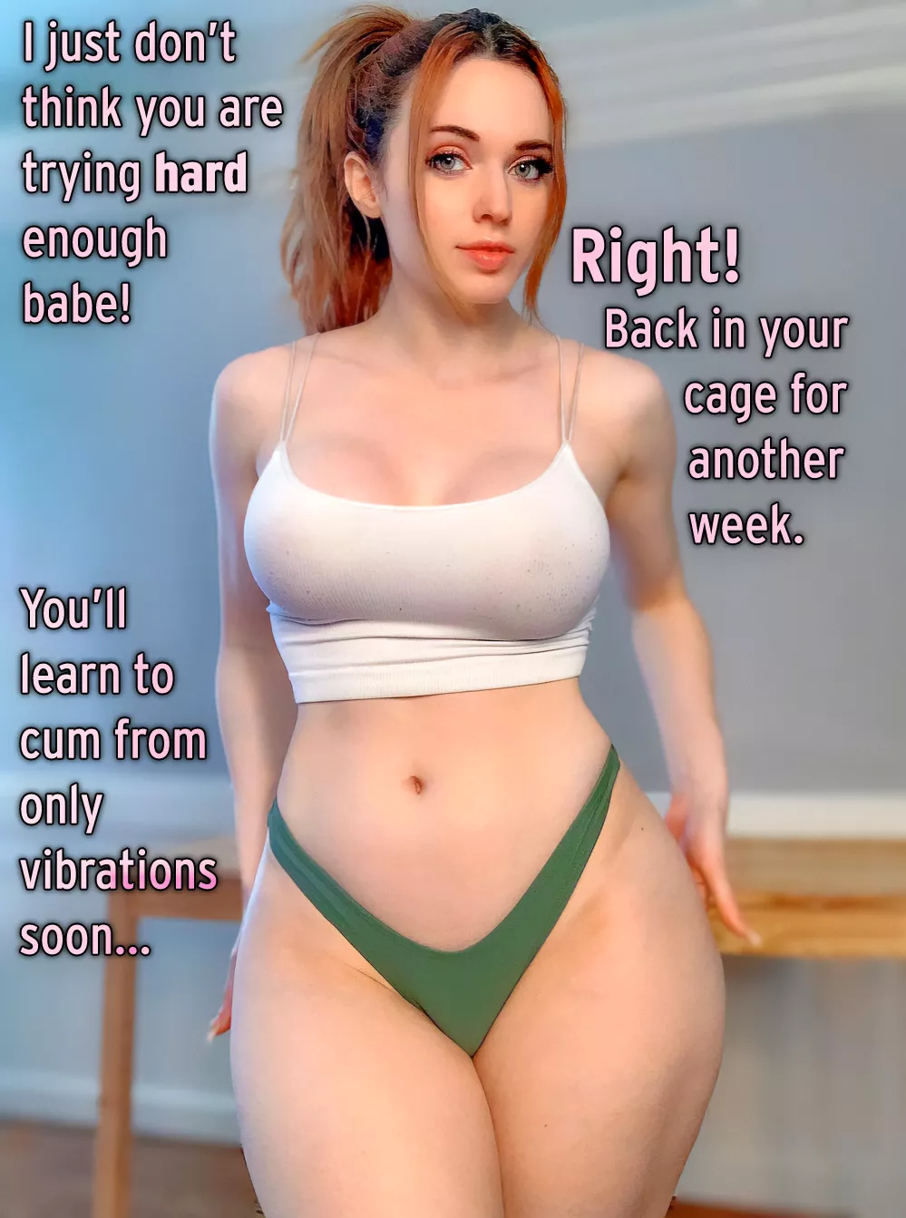 When you *really* want to cum you'll manage it. When you *really* want to cum you'll manage it.