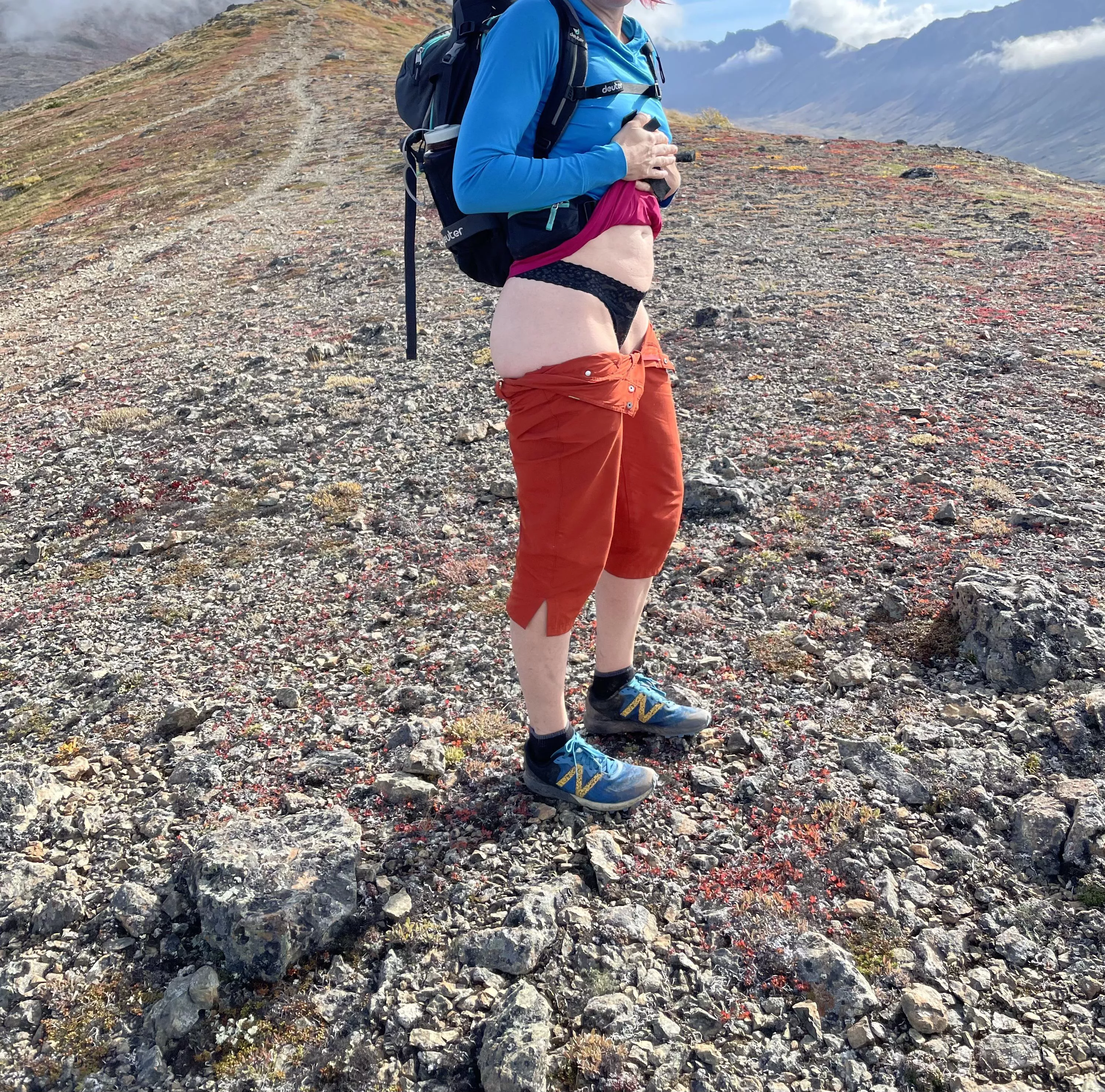 When you tell your hiking partner what you do in Reddit…and they want to participate 🥰🥰 [f]