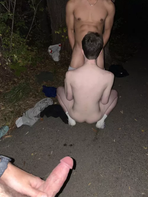 When your gf is home but you want to suck dick ๐๐คช